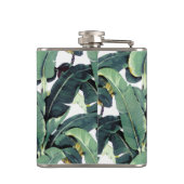 Tropische blaskolf van banaan heupfles (Achterkant)