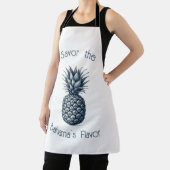  tropische blauwe ananas schort (Insitu)