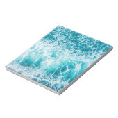 Tropische blauwe golven in de Oceaan Notitieblok (Linkerzijde)