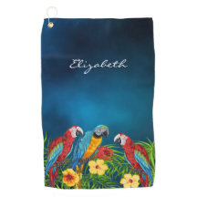 Tropische blauwe hemelparrots bladeren zomernaam