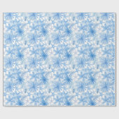 Tropische Blauwe Stervis Cadeaupapier (Vlak)