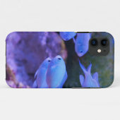 Tropische blauwe vis Case-Mate iPhone case (Achterkant (horizontaal))