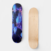 Tropische blauwe vis persoonlijk skateboard (Voorkant)
