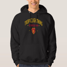 Tropische bliksem - 25e Infanteriedivisie Hoodie