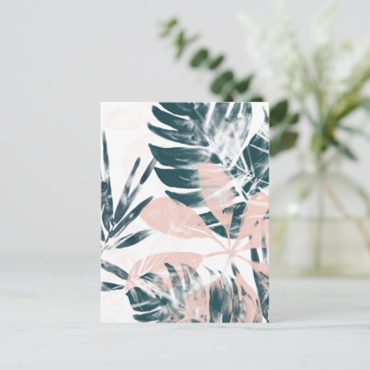 Tropische blindheid briefkaart (Staand voorkant)