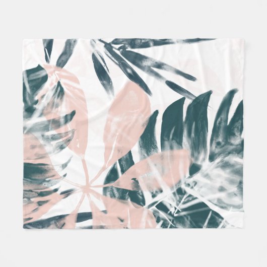 Tropische blindheid fleece deken (Voorkant (Horizontaal))