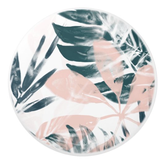 Tropische blindheid keramische knop (Voorkant)