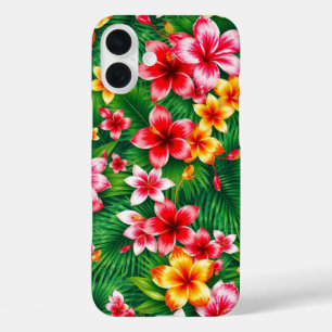 Tropische bloei iPhone 16 plus hoesje