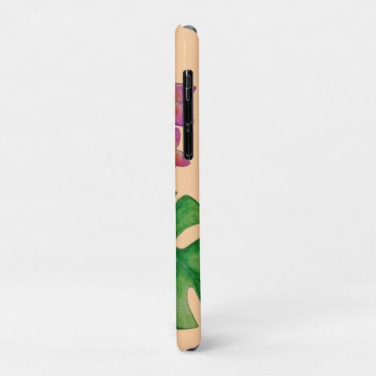 Tropische bloem Case-Mate iPhone case (Achterkant/links)