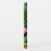 Tropische bloem en palmblad Hawaiian kleurrijk Case-Mate iPhone Case (Achterkant/rechts)