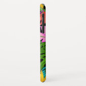 Tropische bloem en palmblad Hawaiian kleurrijk Case-Mate iPhone Case (Achterkant/links)