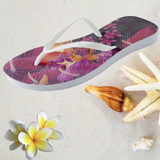 Tropische bloem Frenzy Flip Flop