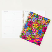 Tropische Bloem Jaarlijkse Datum Planner (Display)