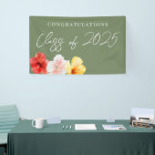 Tropische Bloem Luau Party Banner (Beurs)