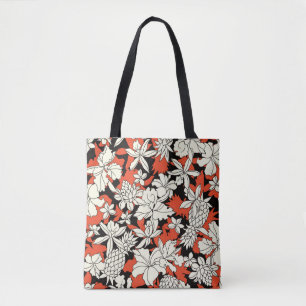 Tropische Bloem Naadloos Exotisch Patroon Tote Bag