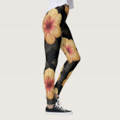 Tropische Bloem Patroon Leggings (Rechts)