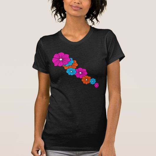 Tropische Bloem T-Shirt (Voorkant)