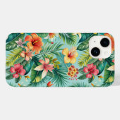Tropische bloem telefoon Case-Mate iPhone case (Achterkant (horizontaal))