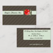 Tropische Bloem Visitekaartje (Voorkant / Achterkant)