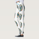 Tropische Bloem Zeemeermin Thunder_Cove Leggings (Links)