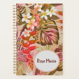  Tropische Bloemen Aangepast Planner