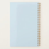 Tropische Bloemen Aangepast Planner (Achterkant)