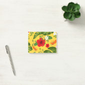 Tropische bloemen achtergrond 10 post-it® notes (Kantoor)