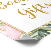 Tropische Bloemen Aloha Boeken en Geschenken Poster (Hoek)