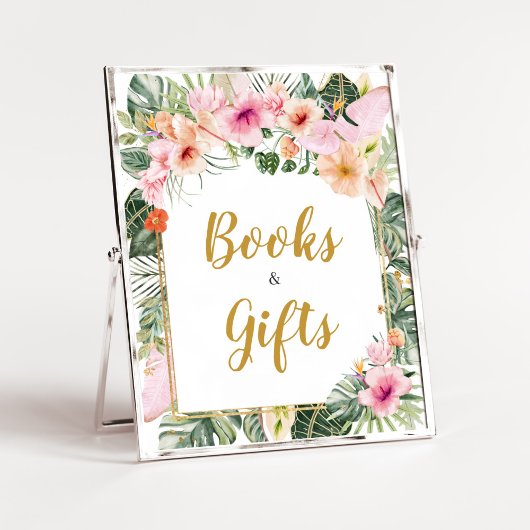 Tropische Bloemen Aloha Boeken en Geschenken Poster