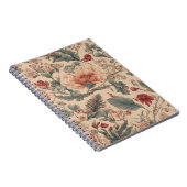  Tropische Bloemen Antiek Notitieboek (Rechterzijde)