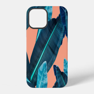 Tropische bloemen, botanische naadloze achtergrond iPhone 12 hoesje