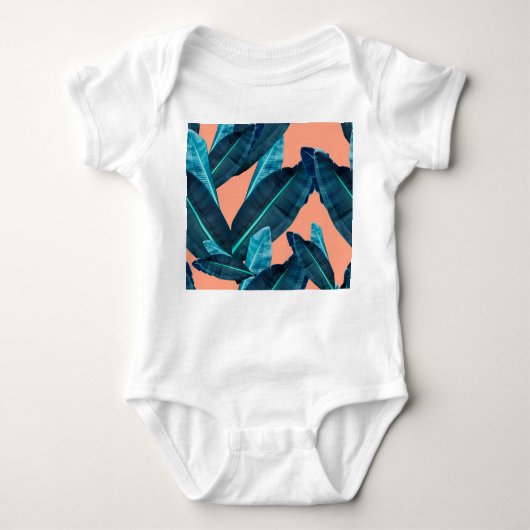 Tropische bloemen, botanische naadloze achtergrond romper (Voorkant)