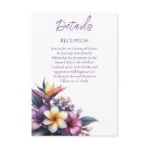 Tropische bloemen-bruiloft details-