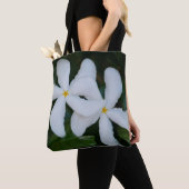 Tropische bloemen Canvas tas (Dichtbij)