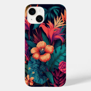 Tropische bloemen Case-Mate iPhone 14 hoesje
