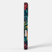 Tropische Bloemen Case-Mate iPhone Case (Achterkant / Rechts)