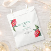 Tropische Bloemen Classy Wedding Recovery Kit Favo Bedankzakje (Geknipt)