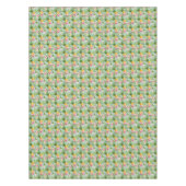 Tropische bloemen en ananassen tafelkleed (Voorkant)