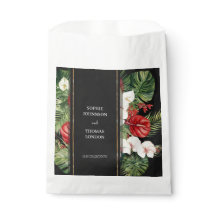 Tropische bloemen en bladeren donkere waterverf br