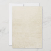 Tropische bloemen en Starfish paar douche Kaart (Achterkant)