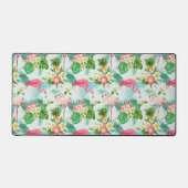 Tropische bloemen en vogels bureaumat (Voorkant)