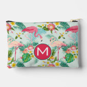  tropische bloemen en vogelsoorten | Monogram Etui (Achterkant)