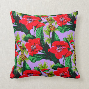 tropische bloemen Florida Hawaii Decor Kussen