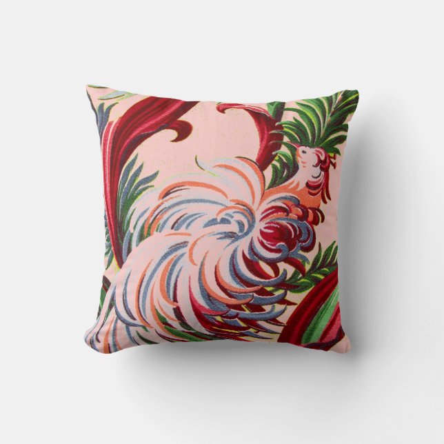  Tropische Bloemen Florida Hawaii Decor Kussen (Voorkant)