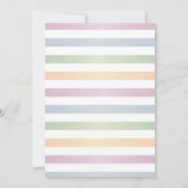 Tropische bloemen grenzen kaart (Achterkant)