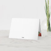 Tropische bloemen Harde Valentijnsdag Kaart (Achterkant)