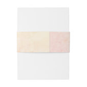 Tropische Bloemen Hibiscus Monogram Bruiloft Uitnodigingen Wikkel (Achterkant Voorbeeld)