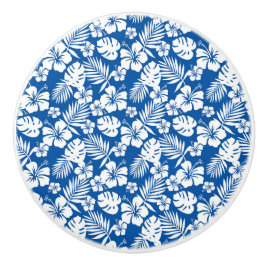 Tropische bloemen kabinet - Drawerknoppen Keramische Knop