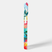 Tropische Bloemen Levendige Groenen iPhone / iPad Case-Mate iPhone Case (Achterkant / Rechts)