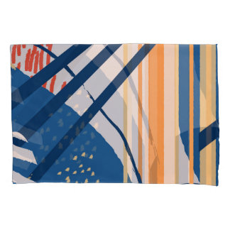 Tropische bloemen: moderne header kussensloop